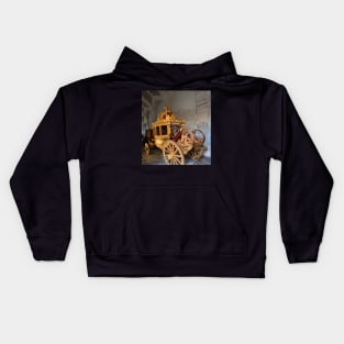 Carriage of the coronation of Charles X Kids Hoodie